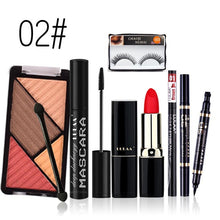 Cargar imagen en el visor de la galería, LULAA 7Pcs Daily Use Cosmetics Makeup Sets Make Up Cosmetics Gift Set Tool Kit Makeup Gift