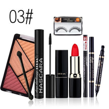 Cargar imagen en el visor de la galería, LULAA 7Pcs Daily Use Cosmetics Makeup Sets Make Up Cosmetics Gift Set Tool Kit Makeup Gift