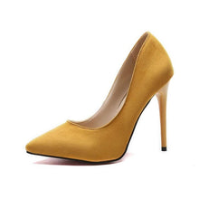 Cargar imagen en el visor de la galería, HOT Plus Size 34-44 Shadow Women Shoes Pointed Toe Pumps Patent Leather Dress High Heels Boat Wedding Zapatos Mujer Leopard 10CM