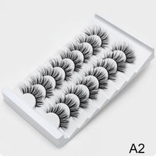 Cargar imagen en el visor de la galería, SEXYSHEEP 4/8 pairs 3D Mink Lashes Natural False Eyelashes Dramatic Volume Fake Lashes Makeup Eyelash Extension Silk Eyelashes