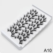 Cargar imagen en el visor de la galería, SEXYSHEEP 4/8 pairs 3D Mink Lashes Natural False Eyelashes Dramatic Volume Fake Lashes Makeup Eyelash Extension Silk Eyelashes