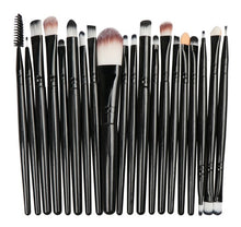 Cargar imagen en el visor de la galería, makeup brushes Set 6 Colors Concealer Palette maquiagem Puff 20 brushes Face Contour Cosmetic Make Up Tools Brushes for make-up