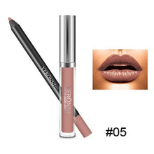 Cargar imagen en el visor de la galería, Long Lasting Waterproof Lip Liner Pencil Long Lasting Lipliner + Lipstick Perfect Combination Make up Sets Tools