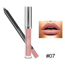 Cargar imagen en el visor de la galería, Long Lasting Waterproof Lip Liner Pencil Long Lasting Lipliner + Lipstick Perfect Combination Make up Sets Tools