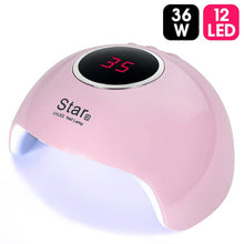Cargar imagen en el visor de la galería, ROHWXY SUN 5X Plus UV LED Lamp For Nails Dryer 54W/48W/36W Ice Lamp For Manicure Gel Nail Lamp Drying Lamp For Gel Varnish