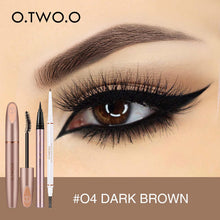 Cargar imagen en el visor de la galería, O.TWO.O 3pcs Eyes Makeup Set Ultra Fine 1.5mm Eyebrow Lengthening Mascara Long Lasting Waterproof Eyeliner Cosmetic Kit
