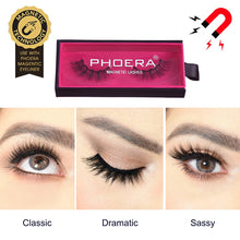 Cargar imagen en el visor de la galería, Magnetic Liquid Eyeliner Magnetic Real Eyelashes Tweezers Set Waterproof Durable Eyeliner False Eyelashes Makeup Set Wholesale