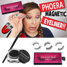 Cargar imagen en el visor de la galería, Magnetic Liquid Eyeliner Magnetic Real Eyelashes Tweezers Set Waterproof Durable Eyeliner False Eyelashes Makeup Set Wholesale