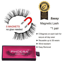 Cargar imagen en el visor de la galería, Magnetic Liquid Eyeliner Magnetic Real Eyelashes Tweezers Set Waterproof Durable Eyeliner False Eyelashes Makeup Set Wholesale