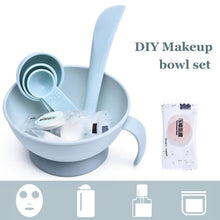 Cargar imagen en el visor de la galería, Face Mask Bowl Set DIY Facial Beauty Cosmetic Facemask Mixing Tools With Mixed Stir Spatula Stick Measuring Spoon Kit