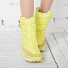 Cargar imagen en el visor de la galería, Fast delivery women boots 2019 platform warm shoes woman waterproof winter boots women colorful velvet snow boot ladies shoe