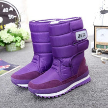 Cargar imagen en el visor de la galería, Fast delivery women boots 2019 platform warm shoes woman waterproof winter boots women colorful velvet snow boot ladies shoe