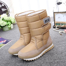 Cargar imagen en el visor de la galería, Fast delivery women boots 2019 platform warm shoes woman waterproof winter boots women colorful velvet snow boot ladies shoe