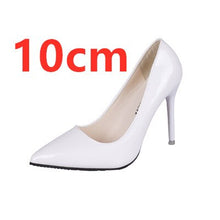 Cargar imagen en el visor de la galería, Marlisasa Women Cute Sweet High Quality Pu Leather High Heel Pumps Lady Casual Black Office Shoes Femmes Hauts Talons F689