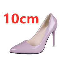 Cargar imagen en el visor de la galería, Marlisasa Women Cute Sweet High Quality Pu Leather High Heel Pumps Lady Casual Black Office Shoes Femmes Hauts Talons F689