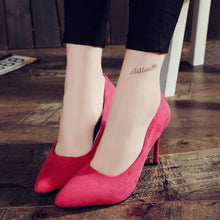 Cargar imagen en el visor de la galería, femmes talons hauts lady cute sweet comfortable spring high heel pumps female women fashion classic office high heel shoes e273