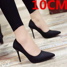 Cargar imagen en el visor de la galería, femmes talons hauts lady cute sweet comfortable spring high heel pumps female women fashion classic office high heel shoes e273