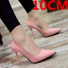 Cargar imagen en el visor de la galería, femmes talons hauts lady cute sweet comfortable spring high heel pumps female women fashion classic office high heel shoes e273