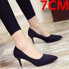 Cargar imagen en el visor de la galería, femmes talons hauts lady cute sweet comfortable spring high heel pumps female women fashion classic office high heel shoes e273