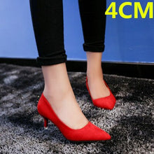 Cargar imagen en el visor de la galería, femmes talons hauts lady cute sweet comfortable spring high heel pumps female women fashion classic office high heel shoes e273