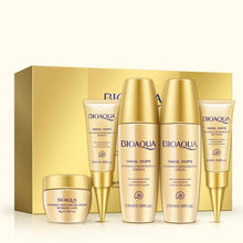 Cargar imagen en el visor de la galería, Travel Snail Makeup Set Toner+eye/bb Cream+essence+ Essence Milk Whitening Moisturizing Hyaluronic Anti Aging Wrinkle Makeup