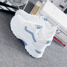 Cargar imagen en el visor de la galería, LZJ Women Sneakers 2019 Fashion Casual Shoes Woman Comfortable Breathable White Flats Female Platform Sneakers Chaussure Femme