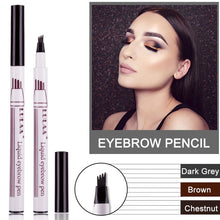 Cargar imagen en el visor de la galería, Microblading Tattoo Eyebrow Ink Pen Fork Tip Sketch Enhancer Waterproof Eye Brow Makeup Pencil Hot Mdf