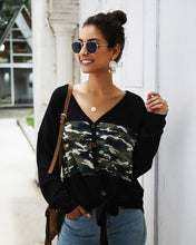 Cargar imagen en el visor de la galería, military knitted sweater women cardigans long sleeve women's sweater bandage winter sweaters for female cardigans