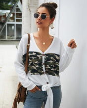 Cargar imagen en el visor de la galería, military knitted sweater women cardigans long sleeve women's sweater bandage winter sweaters for female cardigans