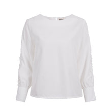 Cargar imagen en el visor de la galería, Spring Autumn New arrival Women Long Sleeve Shirt Casual Lace Floral Blouse Loose Solid Tops Shirt 6 Colors