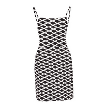 Cargar imagen en el visor de la galería, High dresses Sexy Mini Waist Pencil Women Sleeveless 2019 Dress Sundress Skinny Plaid Fashion Floral New Dress Backless Print