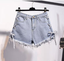 Cargar imagen en el visor de la galería, heeylace 2 Pieces Shorts Sets Summer Sweet Korean Off Shoulder Tops And Shorts 2 Pieces Sets Women Clothing Two Pieces Outfits