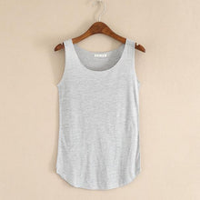 Cargar imagen en el visor de la galería, MISSOMO tank top women Summer Tank sleeveless Round Neck Loose Singlets Vest white crop top Camisetas Mujer Droship