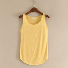 Cargar imagen en el visor de la galería, MISSOMO tank top women Summer Tank sleeveless Round Neck Loose Singlets Vest white crop top Camisetas Mujer Droship