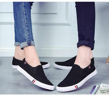 Cargar imagen en el visor de la galería, Size 35-44 Unisex Summer Men Women Vulcanize Canvas Shoes Breathable Trainers Casual Shoes White Canvas Platform Shoes Sneakers