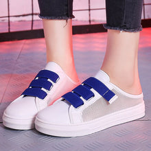 Cargar imagen en el visor de la galería, SAGACE Gladiator Shoes women's casual comfortable sneakers Half Slippers Mesh Breathable Casual Shoes sneakers women Slippers
