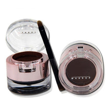 Cargar imagen en el visor de la galería, Hot 2 In 1 Brown + Black Gel Eyeliner Eyebrow Powder Makeup Set Kit Waterproof Long Lasting Eye Liner Eye Brow Make Up Cosmetics