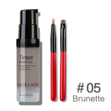 Cargar imagen en el visor de la galería, SACE LADY Waterproof Eyebrow Shadow Henna Makeup Enhancer Tint Brush Kit Eye Brow Gel Cream Make Up Set Paint Tool Wax Cosmetic