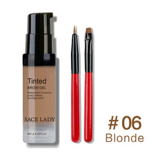 Cargar imagen en el visor de la galería, SACE LADY Waterproof Eyebrow Shadow Henna Makeup Enhancer Tint Brush Kit Eye Brow Gel Cream Make Up Set Paint Tool Wax Cosmetic