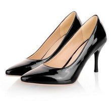Cargar imagen en el visor de la galería, Plus Size 34-47 Ladies Fashion Pointed Toe Office High Heel Shoes Women Party Pumps Fashion Wedding High Heel Shoes QKP0016B