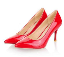 Cargar imagen en el visor de la galería, Plus Size 34-47 Ladies Fashion Pointed Toe Office High Heel Shoes Women Party Pumps Fashion Wedding High Heel Shoes QKP0016B