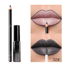 Cargar imagen en el visor de la galería, New Pudaier 1pc Matte Long Lasting Liquid Lipstick +1PC Lip Liner Makeup Set Waterproof Lip Liner Sexy Lips Gloss 33