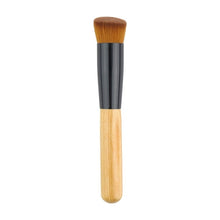 Cargar imagen en el visor de la galería, Professional Makeup tool set 15 Color Face Concealer Eyeshadow Palette + Wood Handle Flat Angled Brush kit Make up Setke up Set