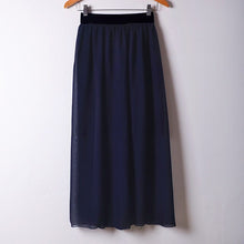Cargar imagen en el visor de la galería, Long Maxi Women Style Sundress female High 2019 Casual Skirts Fashion Straight Summer Size female Loose Plus Solid