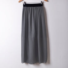 Cargar imagen en el visor de la galería, Long Maxi Women Style Sundress female High 2019 Casual Skirts Fashion Straight Summer Size female Loose Plus Solid