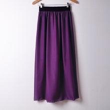 Cargar imagen en el visor de la galería, Long Maxi Women Style Sundress female High 2019 Casual Skirts Fashion Straight Summer Size female Loose Plus Solid