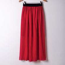 Cargar imagen en el visor de la galería, Long Maxi Women Style Sundress female High 2019 Casual Skirts Fashion Straight Summer Size female Loose Plus Solid