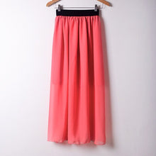 Cargar imagen en el visor de la galería, Long Maxi Women Style Sundress female High 2019 Casual Skirts Fashion Straight Summer Size female Loose Plus Solid