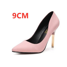 Cargar imagen en el visor de la galería, Marlisasa Femmes Hauts Talons Women Fashion Classic Flock High Heel Shoes Lady Office Grey High Heel Shoes Female Pumps F2912
